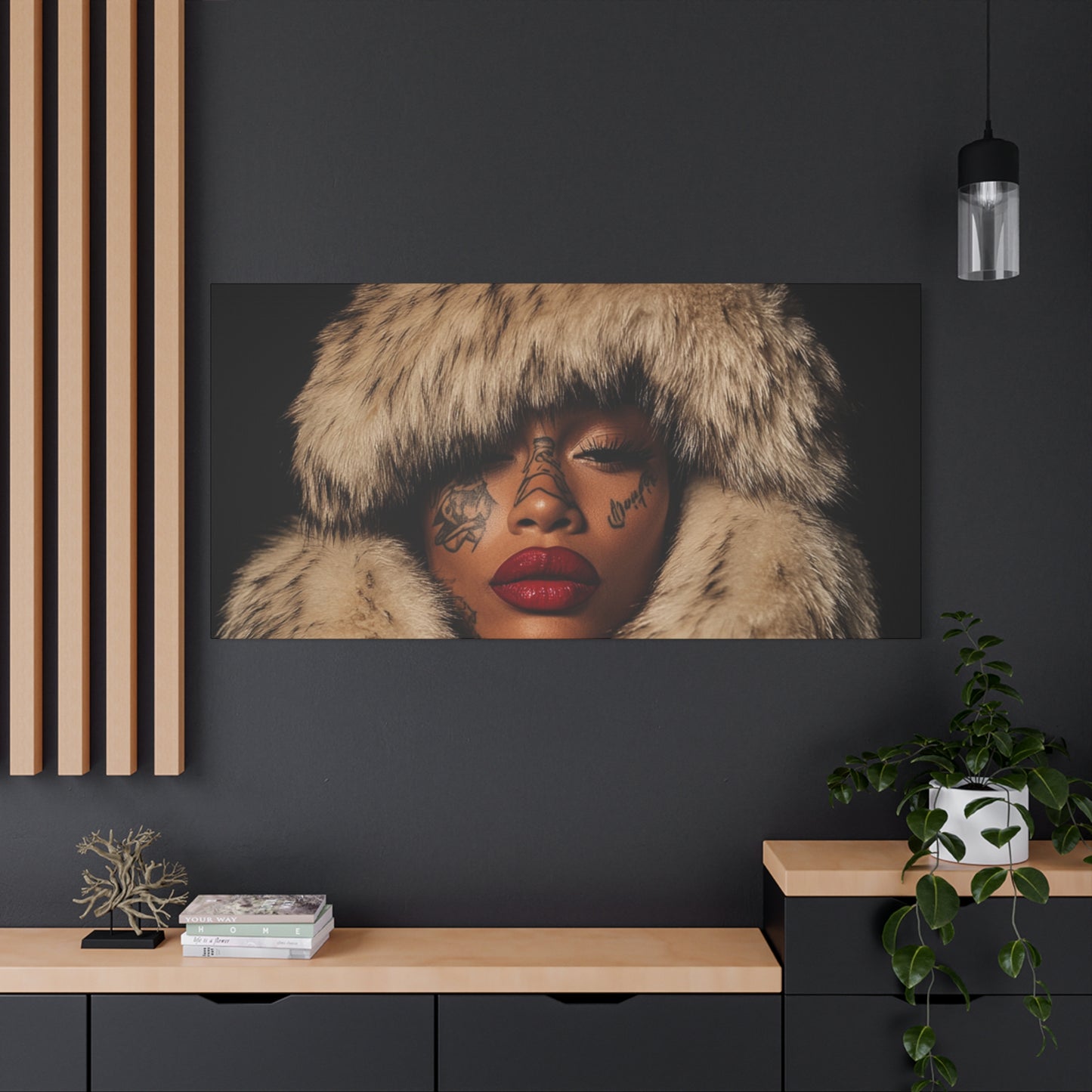 ICE QUEEN | COLD FACE. HOT BLOOD Art, Home Decor, Stylish Wall Art